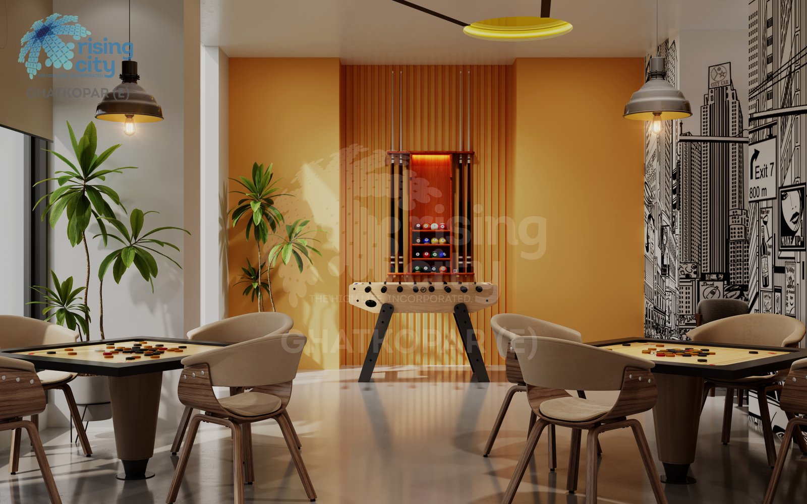 Rising City Mumbai - Premium Club House Amenity